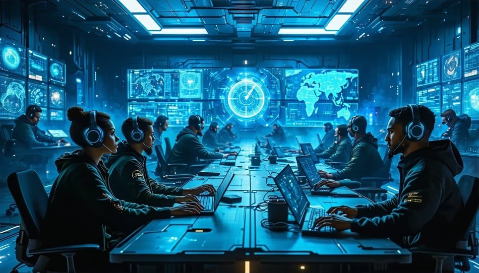Cybersecurity operations centre representing DPDPA breach response and incident management protocol